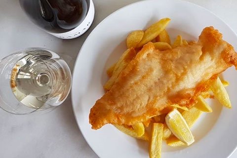 El mejor fish & chips de Dublín El mejor fish and chips de Dublín